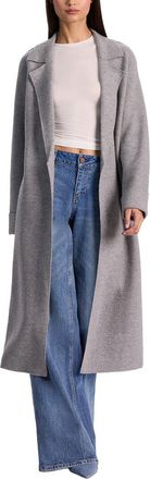 Alice & Olivia Alice + Olivia Rowan Wool Wrap Coat