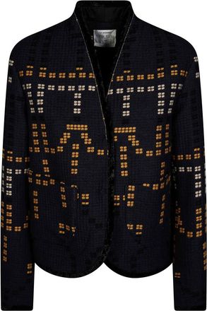 Forte_Forte Samarcanda Jacquard Blouson - Dames - Blazers - Blauw - M - Jassen