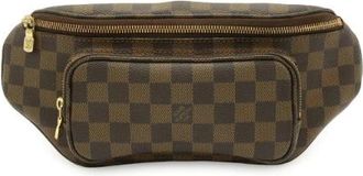 Louis Vuitton Pre-owned Damier Heuptas - unisex - Vintage Heuptassen - Bruin - ONE Size - Vintage