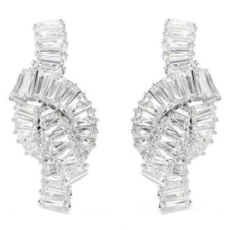 Swarovski Matrix Baguette Cut Crystal Earrings
