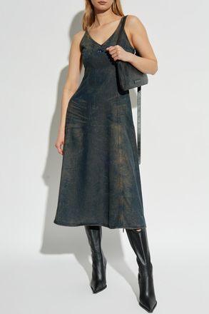 Diesel Dress DE-BELD-S, Womens, Navy Blue