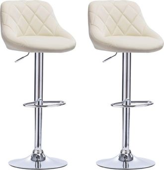 Woltu Woltu - 2x Taburete De Bar Con Respaldo Terciopelo Taburetes Alto Cocina Regulable En Altura Taburete Giratorio Sillas Bar Taburete De Escritorio Verd