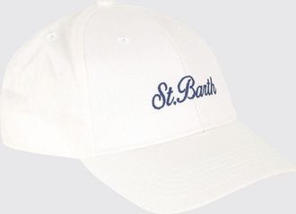 MC2 Saint Barth Cappello da baseball in cotone con logo e slogan ricamati