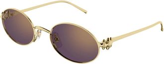 Cartier Sunglasses, unisex, Brown, Size: 52 MM Ct0644S Sunglasses