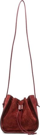 Forte_Forte My Pepita Bucket Bag - Dames - Schoudertassen - Bruin - ONE Size - Leer - Tassen