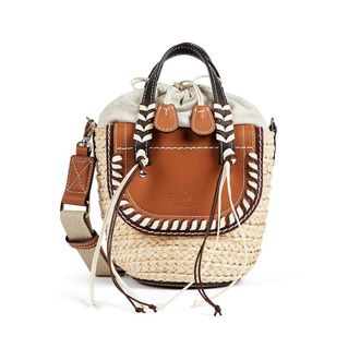 Cuba Lab Dames, Tassen, Beige, Maat: ONE Size Linnen