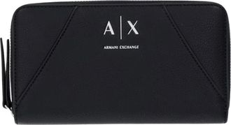 A|X Armani Exchange Wallets & Cardholders - Dames - Portefeuilles - Zwart - ONE Size - Accessoires