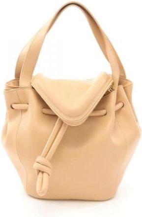Bottega Veneta Pre-owned Bucket Bags, female, Beige, Size: ONE SIZE Pre-owned Bucket Bag
