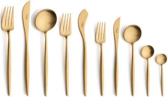Cutipol Moon Brushed Matt Gold Besteck-Set