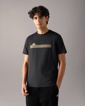 Moose Knuckles Mens Gold Series Preston Logo T - Shirt