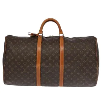 Louis Vuitton Pre-owned Weekend Bags, unisex, Brown, Size: ONE SIZE Pre-owned Keepall Bag