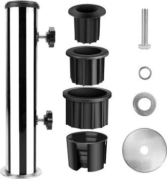 No Brand Soporte Para Sombrilla Funda Para Tubo De Soporte De Sombrilla Soporte Para Sombrilla Con Anillo Reductor (32/38/48 Mm) Montaje De Sombrilla