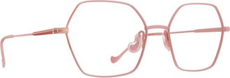 Caroline Abram Viky Optisch Montuur - unisex - Brillen - Roze - 51 MM - Accessoires