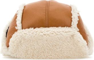 Miu Miu Camel Shearling Hat