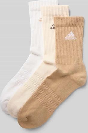 adidas Socken mit Label-Detail im 3er-Pack in Weiss, Größe 39-42