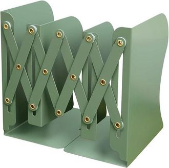 OEM Sujetalibros, Sujetalibros De Escritorio Ajustables, Soportes Met&aacute;licos Antideslizantes Para Estanter&iacute;as, Cocina, Libros De Cocina, Escritorio
