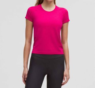 lululemon Swiftly Tech Short-Sleeve 2.0 Race Length Top In Passionate