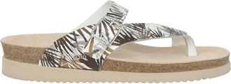 Mephisto Platinum Mix Dames Sandaal voor de Zomer - Dames - Slippers - Grijs - 35 EU - Leer - Schoenen