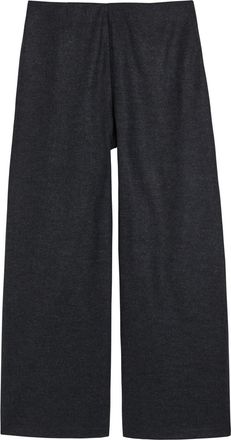 Eileen Fisher Eileen Fisher Wide-leg Wool Trousers - Charcoal - L (UK 18-20 / XL)