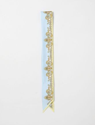 Versace Bandeau stampa barocca in seta Versace