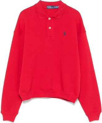 Polo Ralph Lauren Poloshirt met Polo Pony-print - Rood