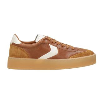 Voile Blanche Sneakers in Pelle Scamosciata - - Shoes - Uomo - Marrone - 40 EU