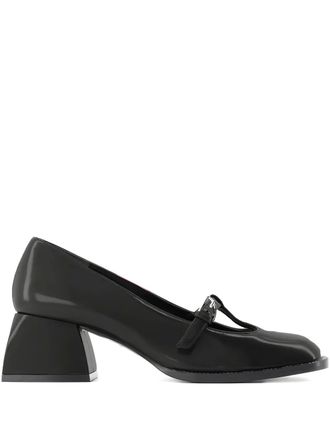 Nodaleto 50mm Bulla Bobby buckle-strap pumps - Black