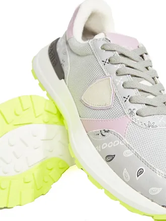 Philippe Model Womens Antibes Low Sneakers Multicolor Leather