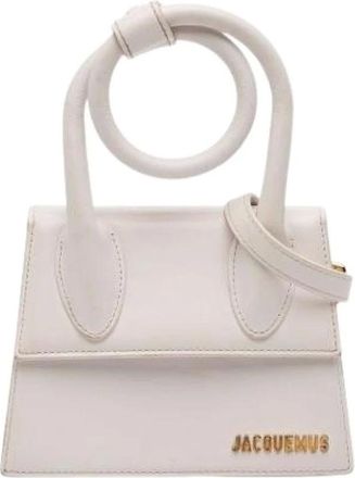 Jacquemus Pre-owned Mini Bags, female, White, Size: ONE SIZE Pre-owned Leather Mini Bag