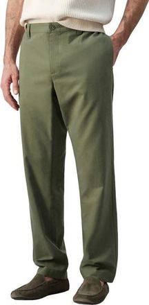 Mango Regular Fit Chinos in Forest Green at Nordstrom, Size 34