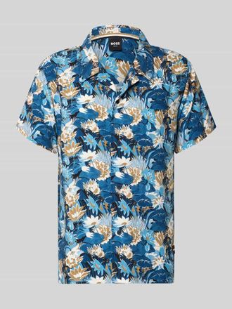 HUGO BOSS Regular Fit Freizeithemd aus reiner Viskose Modell BEACH in Hellblau, Gr&ouml;&szlig;e XXL