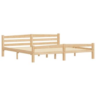 vidaXL Estructura De Cama Sin Colch&oacute;n Madera Maciza De Pino 200x200 Cm Vidaxl