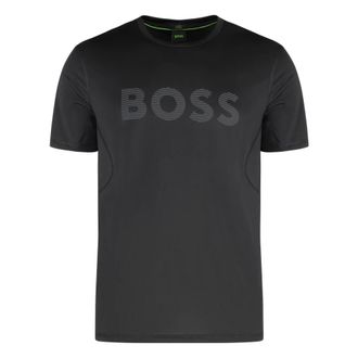 HUGO BOSS Hombre, Camisetas, Negro, Talla: XL