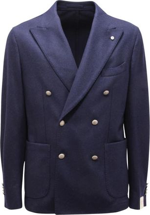 L.B.M. 1911 Hombre, Chaquetas, Azul, Talla: L