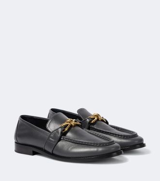 Bottega Veneta Mocasines Astaire Knot de piel