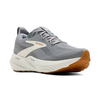 Brooks Mens Glycerin 22 Running Shoes In Primer Gray/gray/honey Ginger