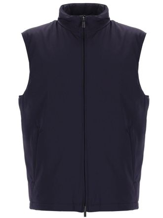 Fay Turtleneck Vest Polyamide Padded Gilet
