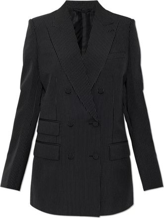 Tom Ford Dames, Jassen, Zwart, Maat: XS Leer