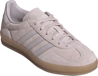 adidas Gazelle Indoor Sneaker in Almost Pink/Ice Purple/Gum5 at Nordstrom, Size 10.5
