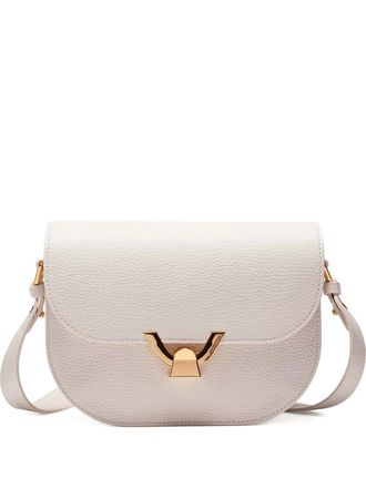 Coccinelle small Dew cross body bag - women - Calf Leather - One Size - White