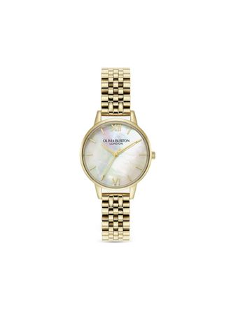 Olivia Burton Orologio Classic con cassa rotonda - Bianco