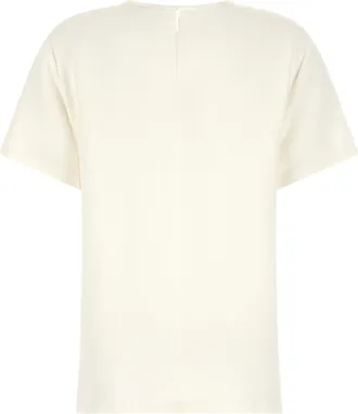 Max Mara Silk Crepe de Chine Blouse - White