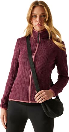 Regatta Womens Elzie Full Zip Fleece Stretch Layer Winter Jacket Warm Top Layer
