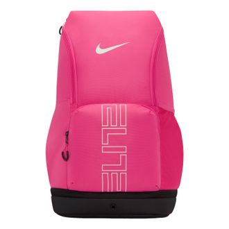 Nike 32L Varsity Elite Backpack Desert Pink Black Sail HM9965-698