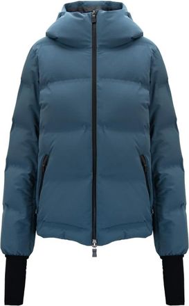 Herno Down Jassen - Dames - Gewatteerde jassen - Blauw - L - Jassen
