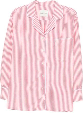 Riviera & Bar Striped-pattern Shirt