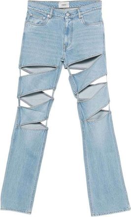 Coperni Jeans With Cut-Out Detail