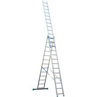 OEM Escalera De Aluminio De 3 Elementos 897 Cm 13+13+13 Pelda&ntilde;os - Dr4213