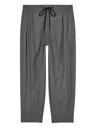 Maria McManus drawstring trousers - Grigio