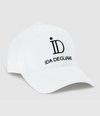 Ida Degliame Casquette ID Blanc
